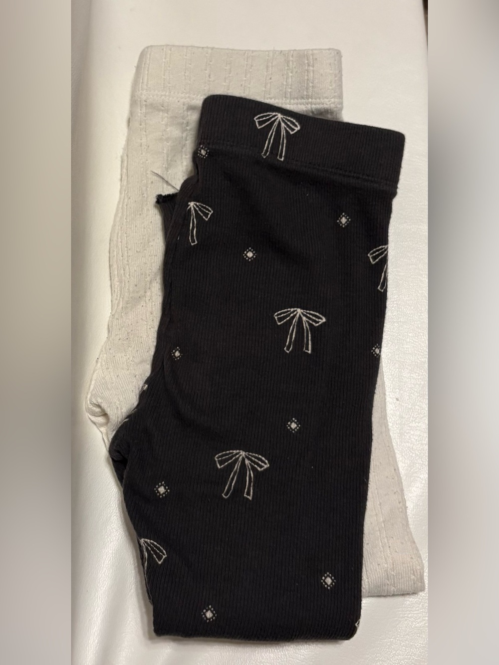 Little Co Toddler Leggings - set of 2, Size 4T